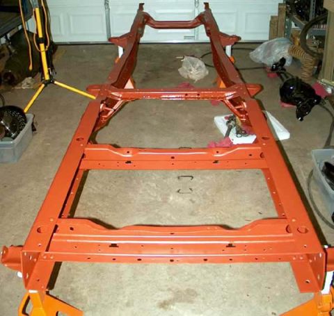 1979 Ford Bronco - Primered frame