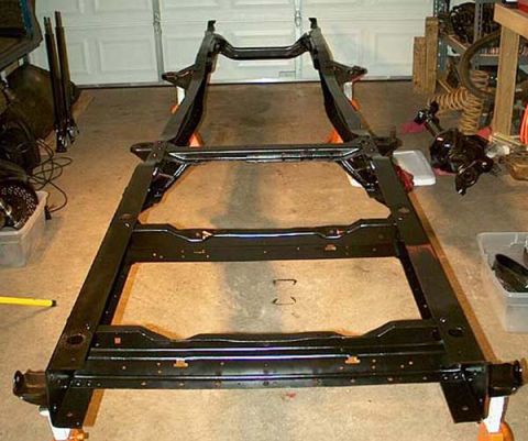 1979 Ford Bronco - Painted frame