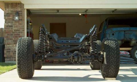1979 Ford Bronco - Finised the rolling chassis