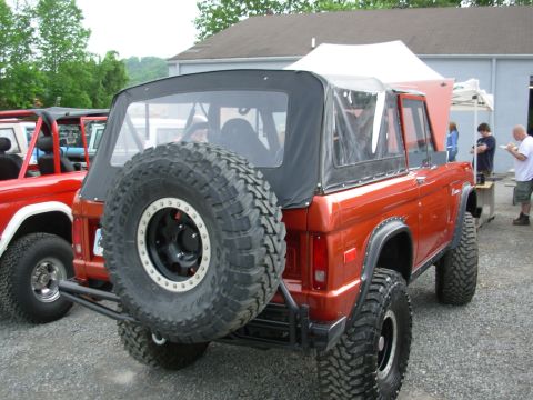 1975 Ford Bronco - This truck has some clean paint, but the supercharged 4.6L hiding under the hood is the real treat IMO.
