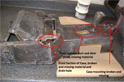 1972 Ford Ranchero - 1 Plenum damaged