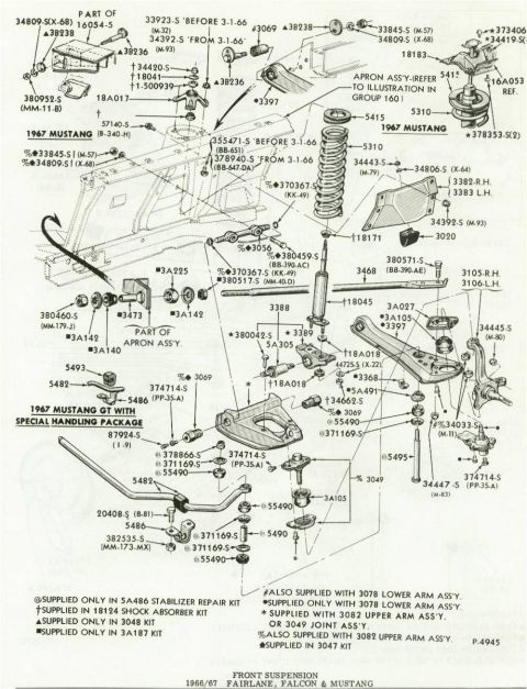 1972 Ford Ranchero - 66 Suspension
