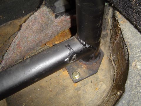 1978 Ford Bronco - Had to loose 1 corner off the plates