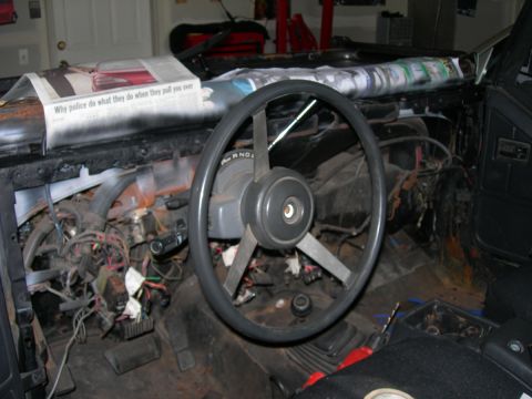 1991 Jeep Wrangler - After the a quick hit of paint.