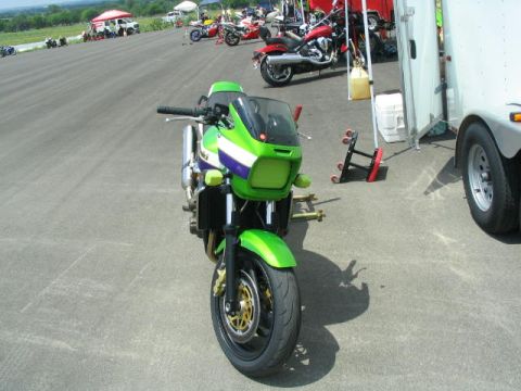1981 Kawasaki Bayou - track rex 1