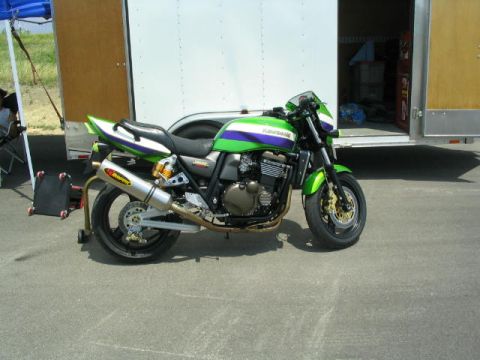 1981 Kawasaki Bayou - track rex 2