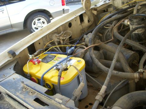 Optima Yellow Top - 1989 Ford Bronco