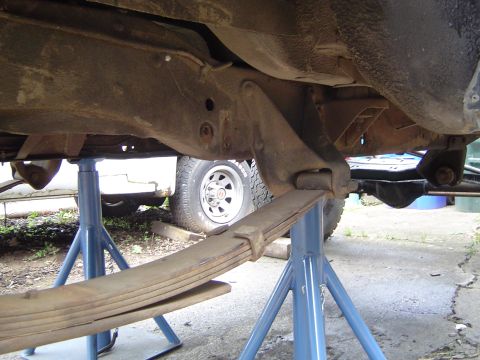 1979 Ford Bronco - Front spring mount