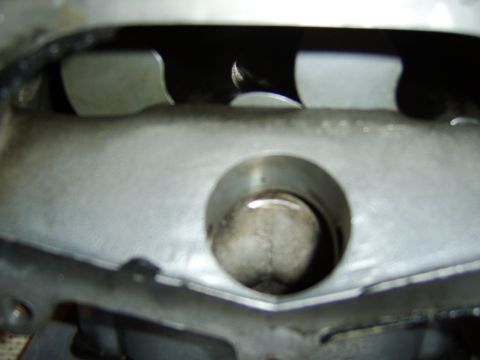 1996 Mercury Grand Marquis - First problem with flipping the inlet was the bypass actuator had to be flipped to the other side. This entailed removing the bypass blade/…