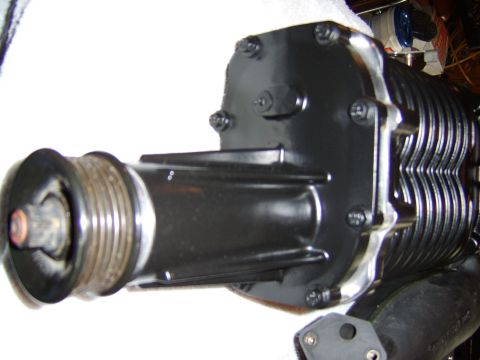 1996 Mercury Grand Marquis - After paint. I painted the blower satin black and used a satin clear coat to protect it. The fasteners were replaced with stainless socket…