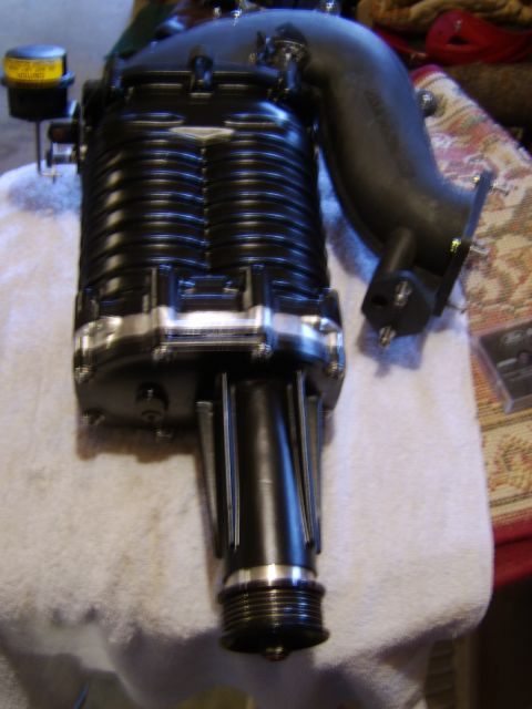 1996 Mercury Grand Marquis - After paint. I painted the blower satin black and used a satin clear coat to protect it. The fasteners were replaced with stainless socket…
