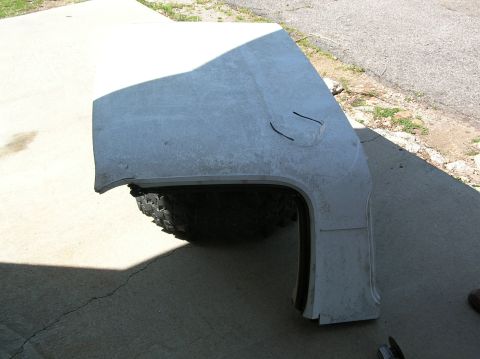 1975 Chevrolet Blazer - the start of my next move...the legs are too weak and when the truck flexes it is starting to crack them.