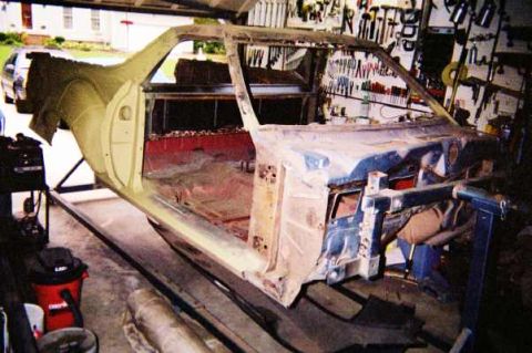 1972 Ford Ranchero - Right QTR Prep