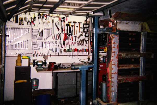 Underbody rear panel