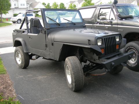 1991 Jeep Wrangler - Side View