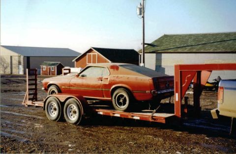 1969 Ford Mustang - another from first day.