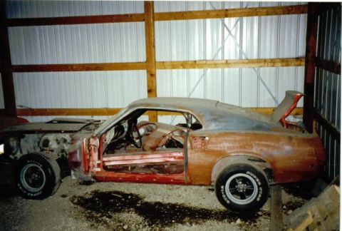 1969 Ford Mustang - winter storage