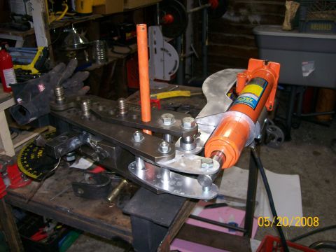 1984 Ford Bronco - air jack attached to bender