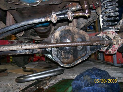 1984 Ford Bronco - bent again.