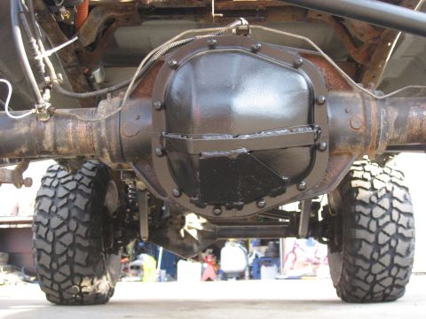 1990 Ford F-250 - Ghetto diff guard