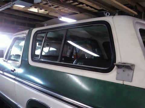 1978 Ford Bronco - Side profile of a 1978 Ford Bronco, showing its two-tone paint scheme.