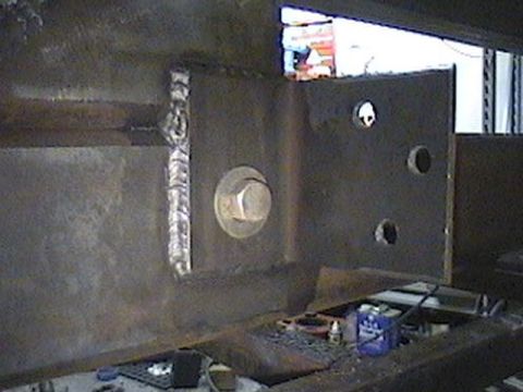 1992 Ford Bronco - This photo shows a welded metal component, not a 1992 Ford Bronco.