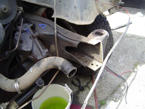 1979 Ford Bronco - Had to cut it off