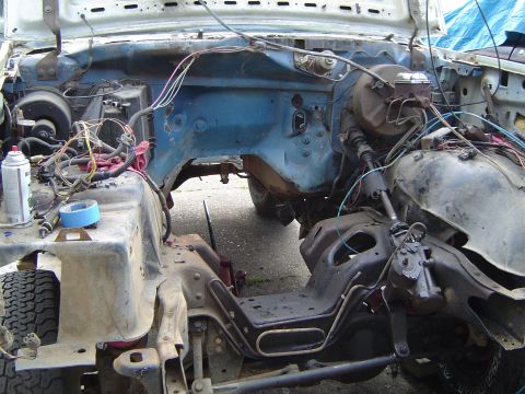 1979 Ford Bronco - Motor, tranny, tcase all gone
