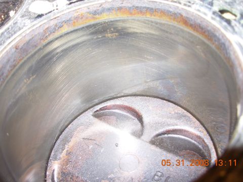 1995 Ford Taurus - You can see the cross hatch marks here.