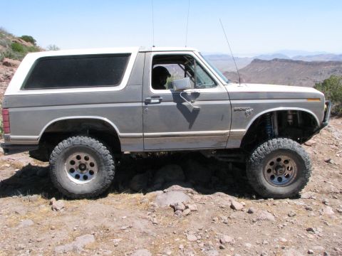 2008 Ford Bronco - Parked on the summit
