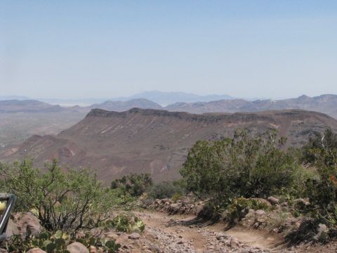 2008 Ford Bronco - View from the summit to the east