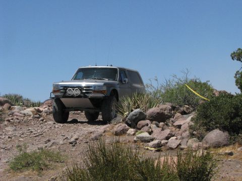 2008 Ford Bronco - Nick Vanderwey in his Bronco prerunner