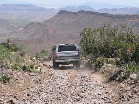 2008 Ford Bronco - over the top