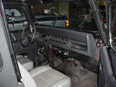 1995 Jeep Wrangler - The inside