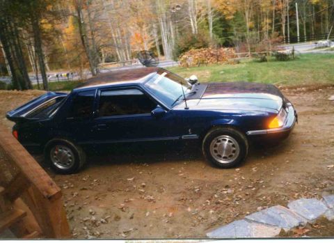 2003 Ford Mustang - This is the ONLY pic i still have of my ole Trooper car after the Paint job.Wrong color..but Oh well.