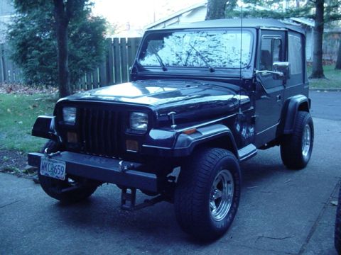 1995 Jeep Wrangler - The outside