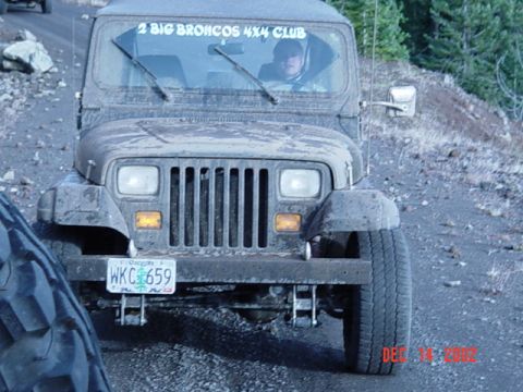 1995 Jeep Wrangler - Here is what happens after "goosh"!