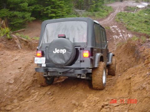 1995 Jeep Wrangler - What goes up, must go down!