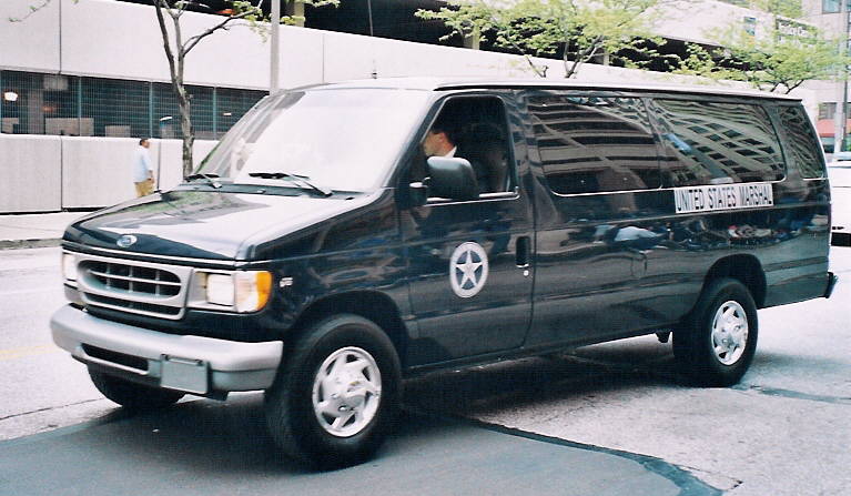 USMS Ford van