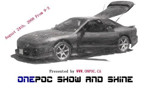 1993 Ford Probe - Drawing of a sports car with trunk open, presented by ONPOC.CA