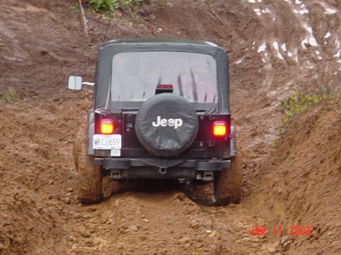 1995 Jeep Wrangler - Gotta' get down, regroup...