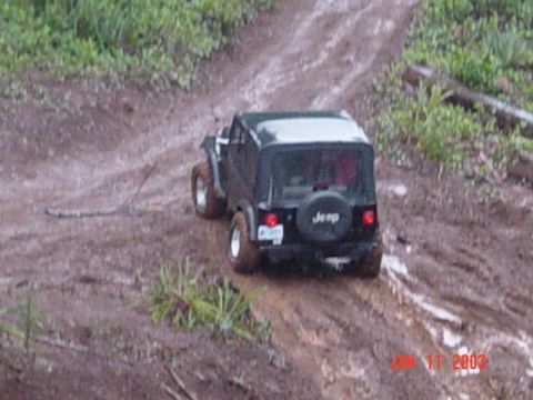 1995 Jeep Wrangler - And all the way down!