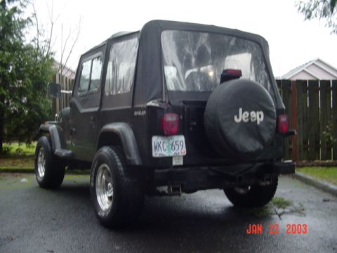 1995 Jeep Wrangler - Bye-bye baby Jeep!
