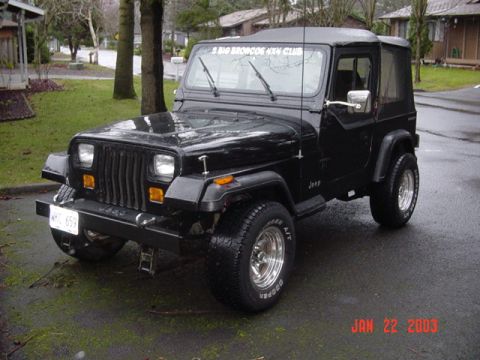 1995 Jeep Wrangler - Time to go get a dose of steriods