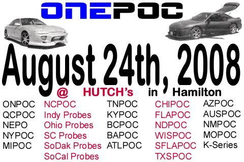 1993 Ford Probe - Two 1993 Ford Probes are pictured at an event on August 24th, 2008.