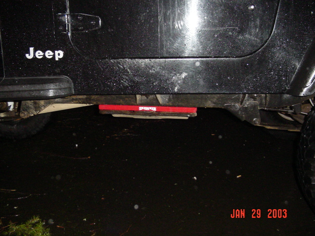Transfer case had to be dropped