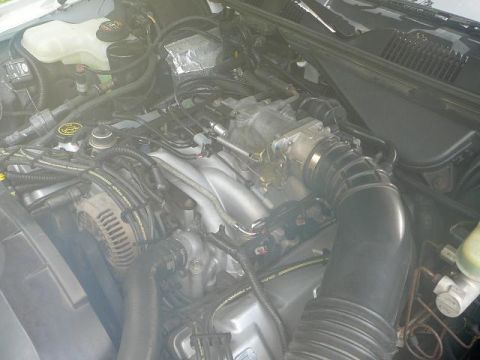 1997 Mercury Grand Marquis - Engine bay as of June 7th, 2008