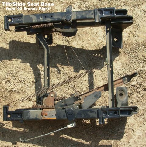 1983 Ford Bronco - SOLD Seat Base from '93 Bronco passenger side