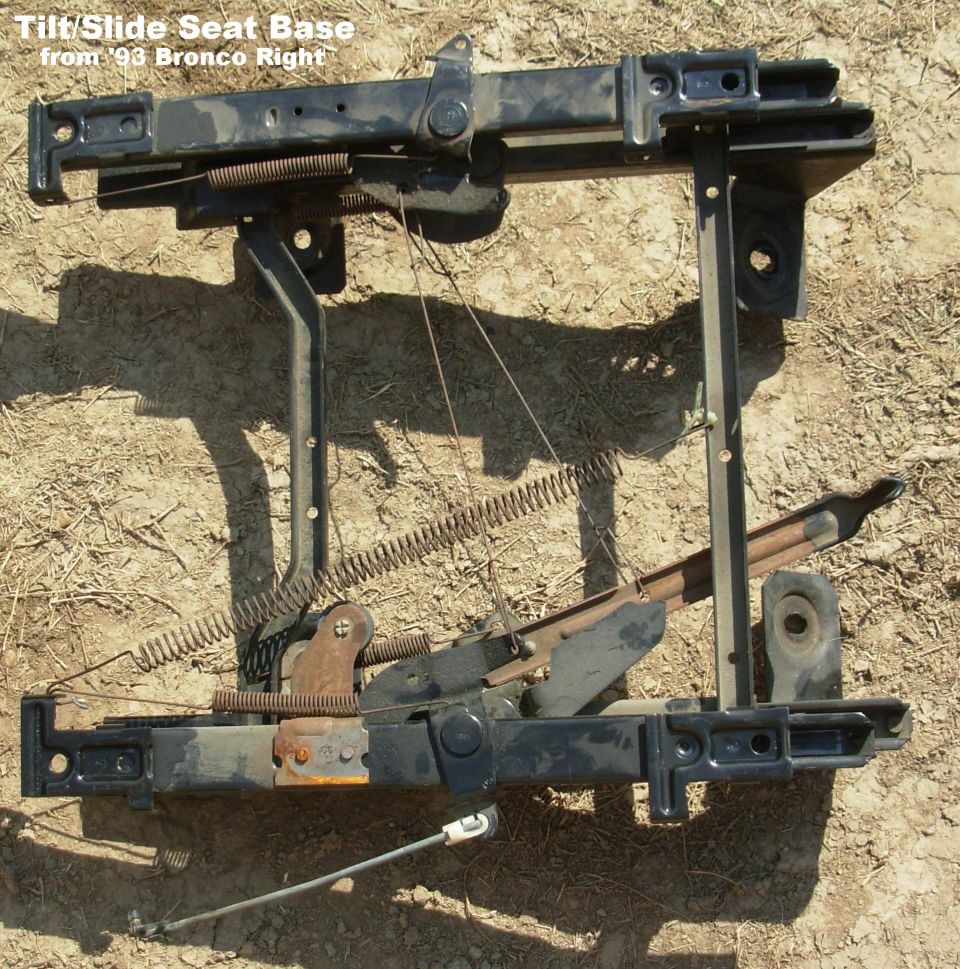 SOLD Seat Base from '93 Bronco passenger side