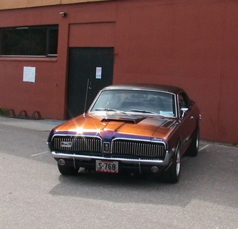 1968 Mercury Cougar - On a carshow on May 1.st